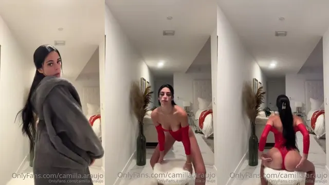 Camilla Araujos rotes Bodysuit-Video durchgesickert