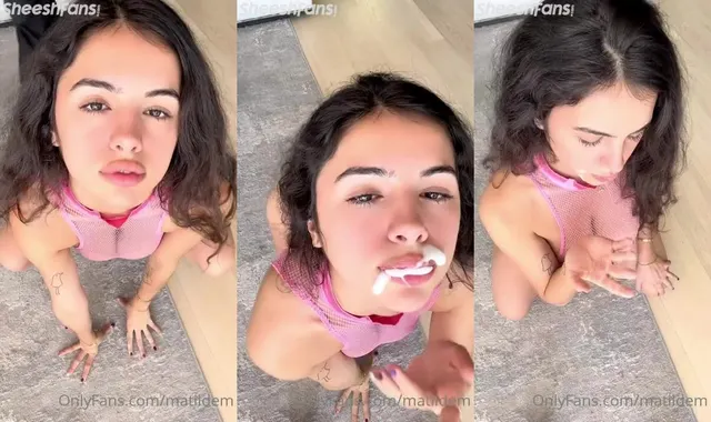 Matildem leckt Sahne von der Banane Pov Onlyfans Leak-Video