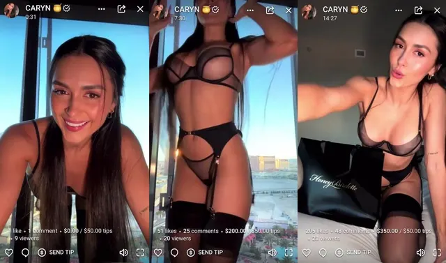 Caryn Beaumont Live Stream 02.05.25 neckendes Leck