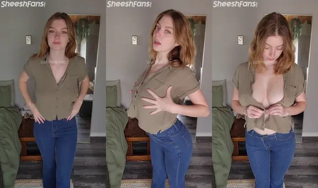 Makoshake Aka Carmen Rae Brown Shirt Nude Titty Teasing Renew Leak