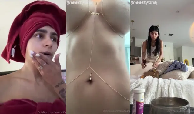 Mia Khalifa Getting Ready From Her Date Fully Nude Tits Out Onlyfans Ppv