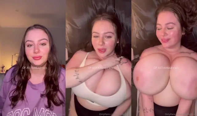 AstarbabyXO 摇晃她的大奶