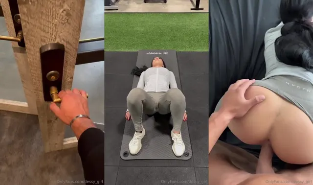 Desireedesirexoxo é fodida depois do treino