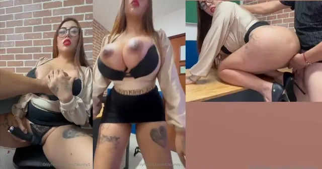 MichBunny1 bringt ihrer Schülerin Sex bei