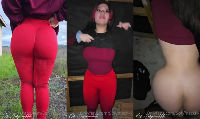Sofymackkk And Her BF Get Horny Outdoors