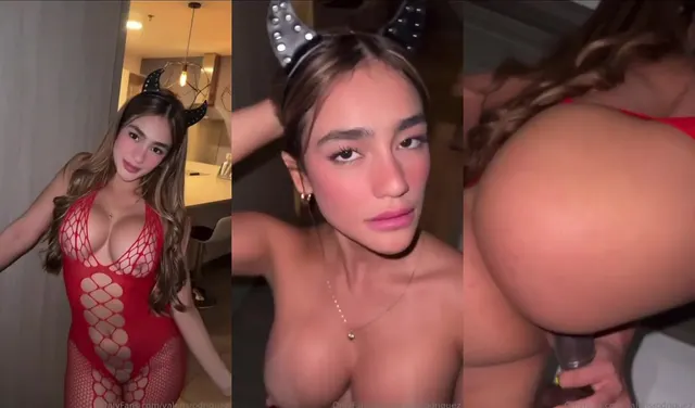 Demon Valentina Rodriguez Rides A Dildo