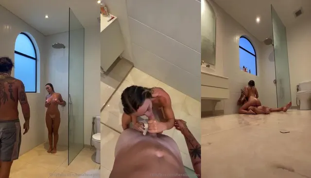 丽贝卡·麦克劳德的淋浴性爱录像带