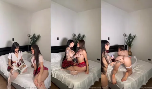 Gabrielaaa0630 & MayrasWorld Kedilerini Tatmin Ediyor