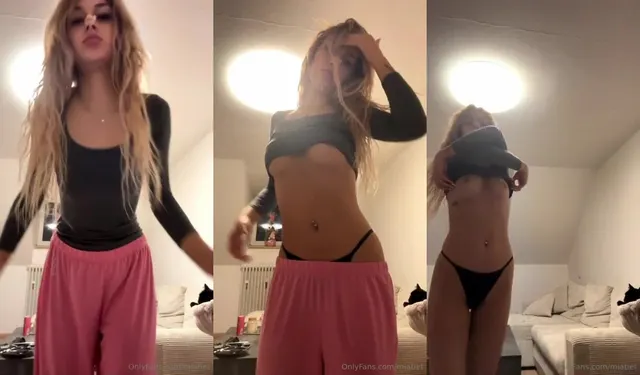 Mia Tiel Takes Her Clothes Off For The Camera