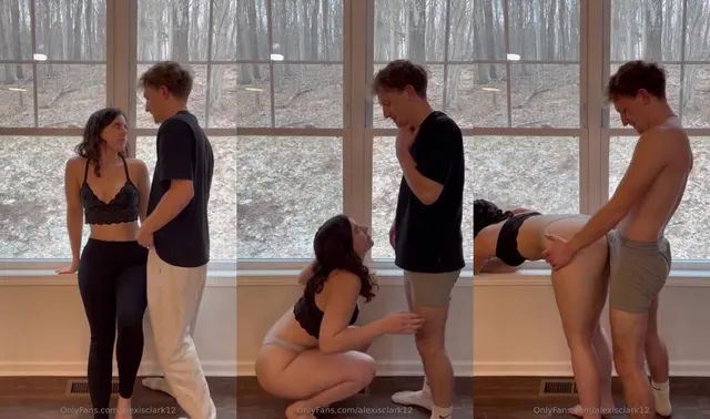 Alexisclark12 Gets Sensual With Her Boyfriend