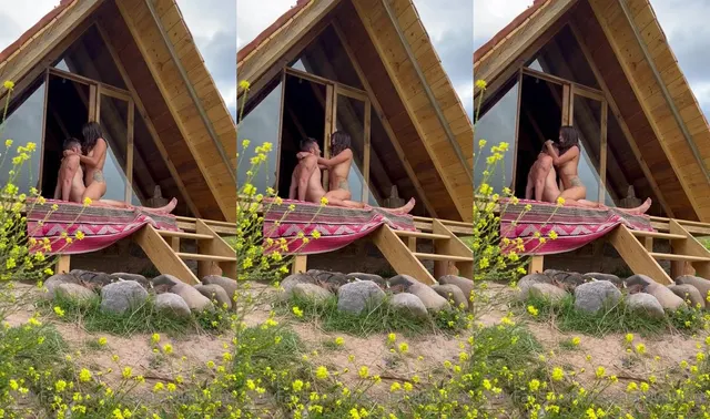 Touched By Nature Fucking At The Cabin