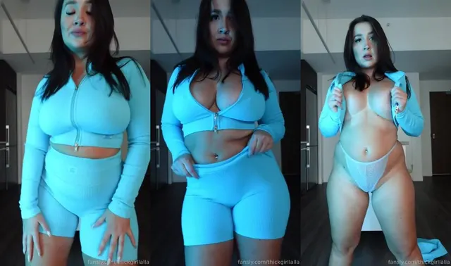 FitGirlLalla Strips While Shaking Her Ass