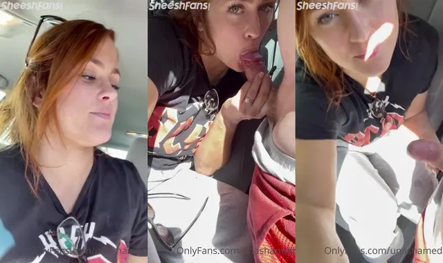 毫不羞耻地在车里吸吮鸡巴泄露了Onlyfans视频
