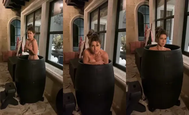Amanda Cernys nacktes Bath-Dunking-Video durchgesickert